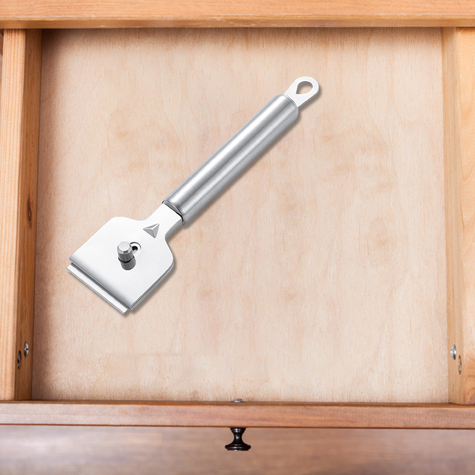 Racletă profesională metalică pentru plite ceramice/inducție - imagine 4