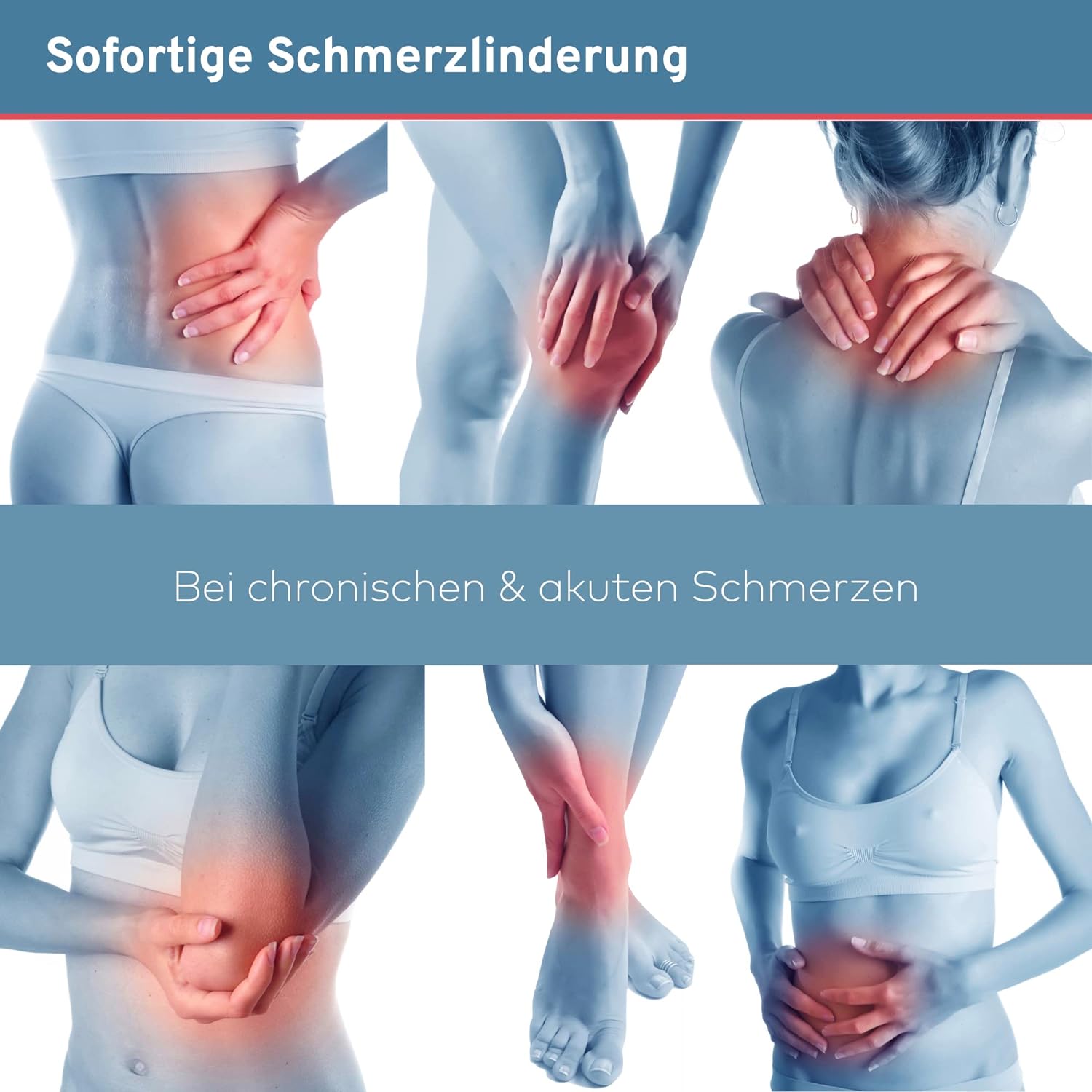 Aparat de electrostimulare musculara Kentro, 4 electrozi, 16 programe, display Led, Alb - imagine 6