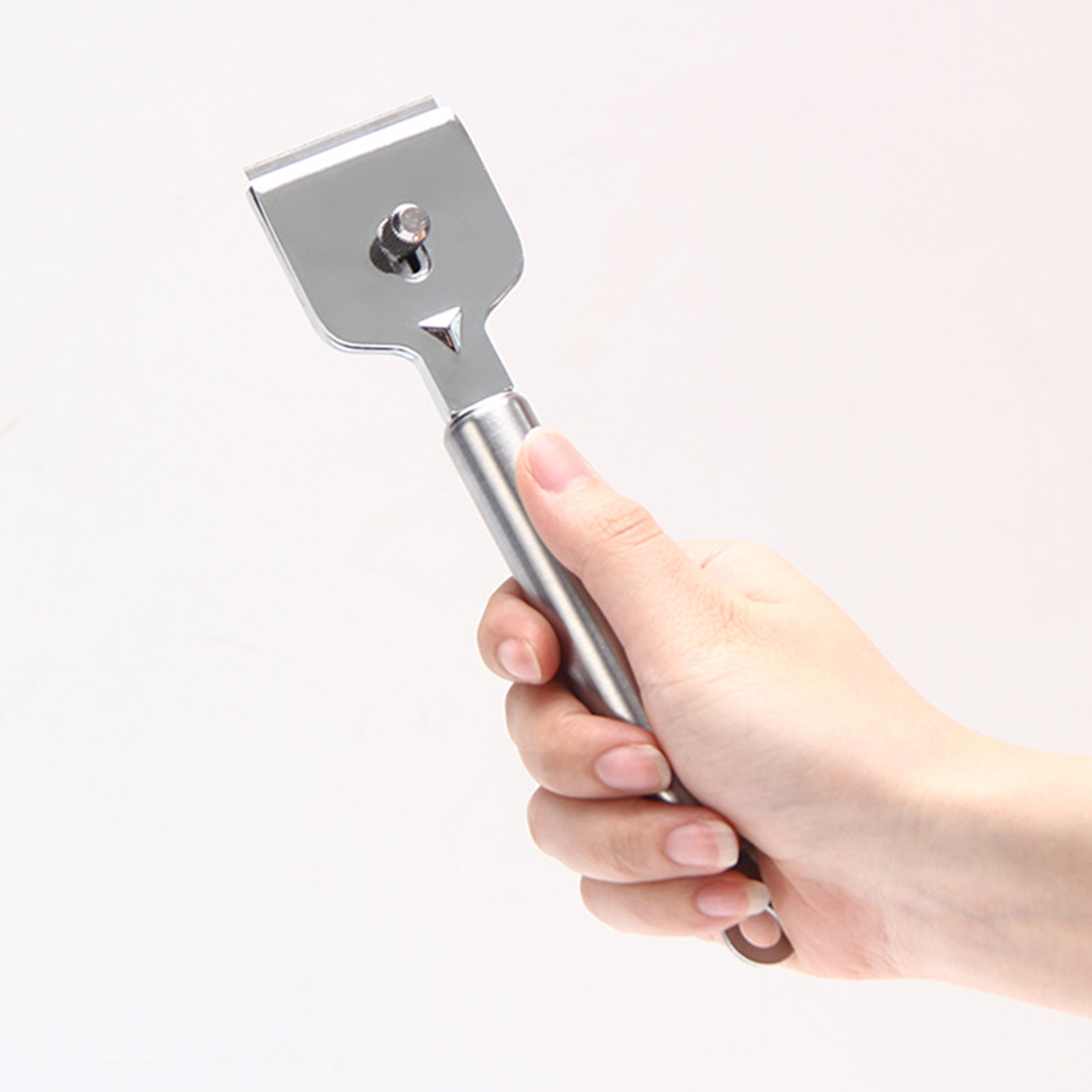 Racletă profesională metalică pentru plite ceramice/inducție - imagine 6