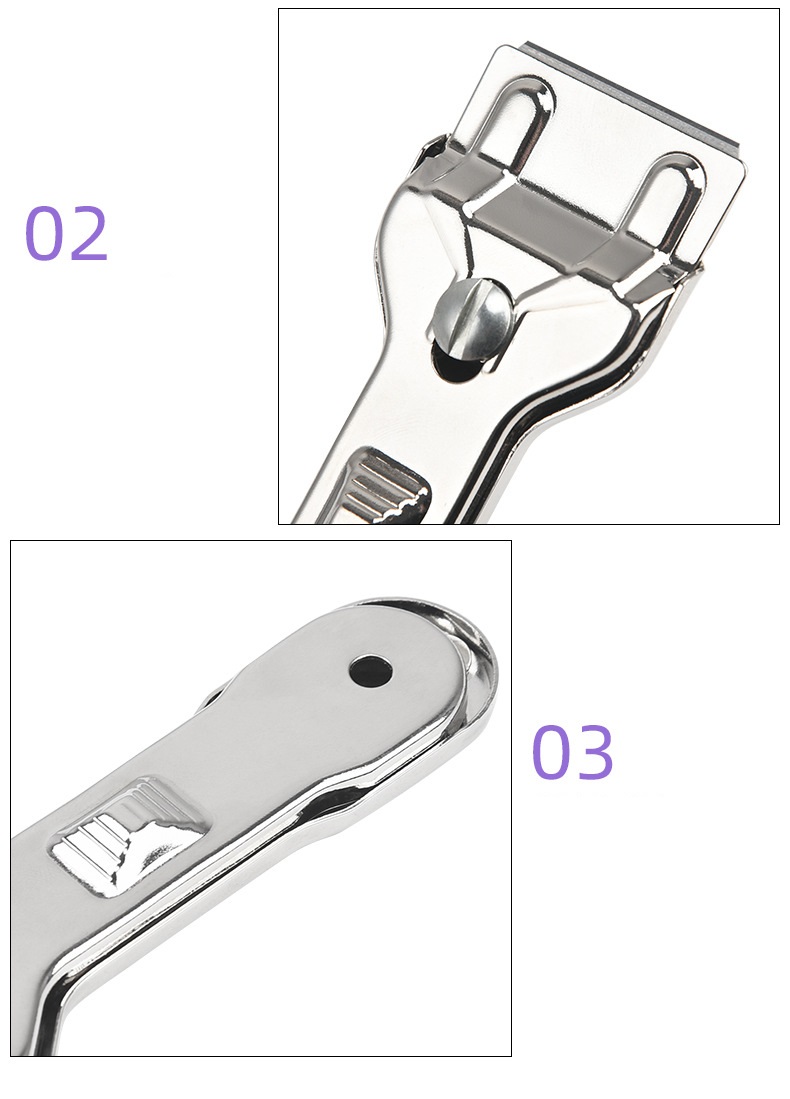 Racletă Profesională pentru Plite Ceramice/Inducție — Lame Inox Interschimbabile - imagine 3