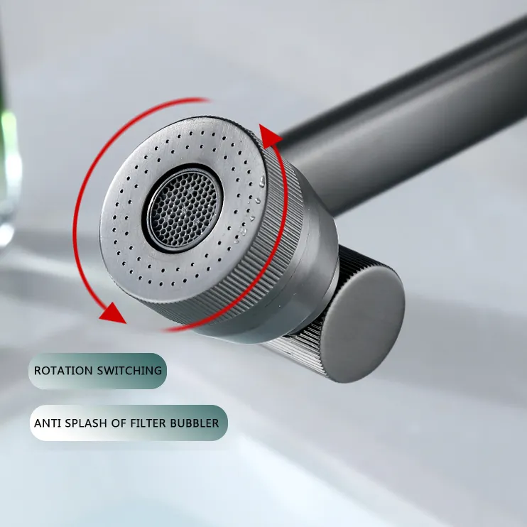 Baterie sanitara pentru chiuveta/lavoar cu brat rotativ - imagine 9