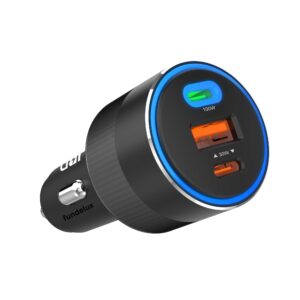 Incarcator Auto, USB si Type-C, 100W